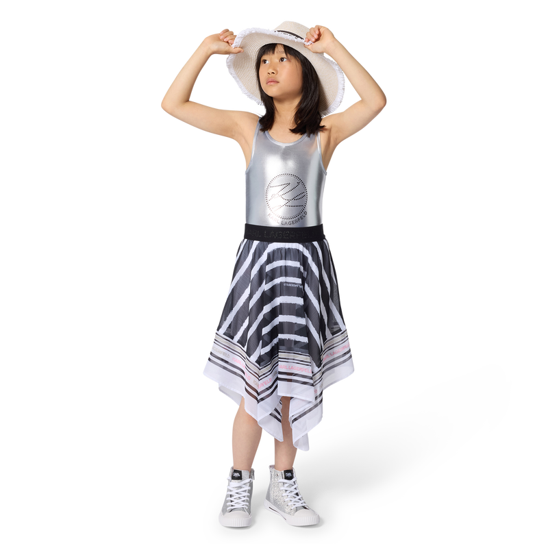 Fato de banho de 1 pe&ccedil;a KARL LAGERFELD KIDS 
                        GIRL