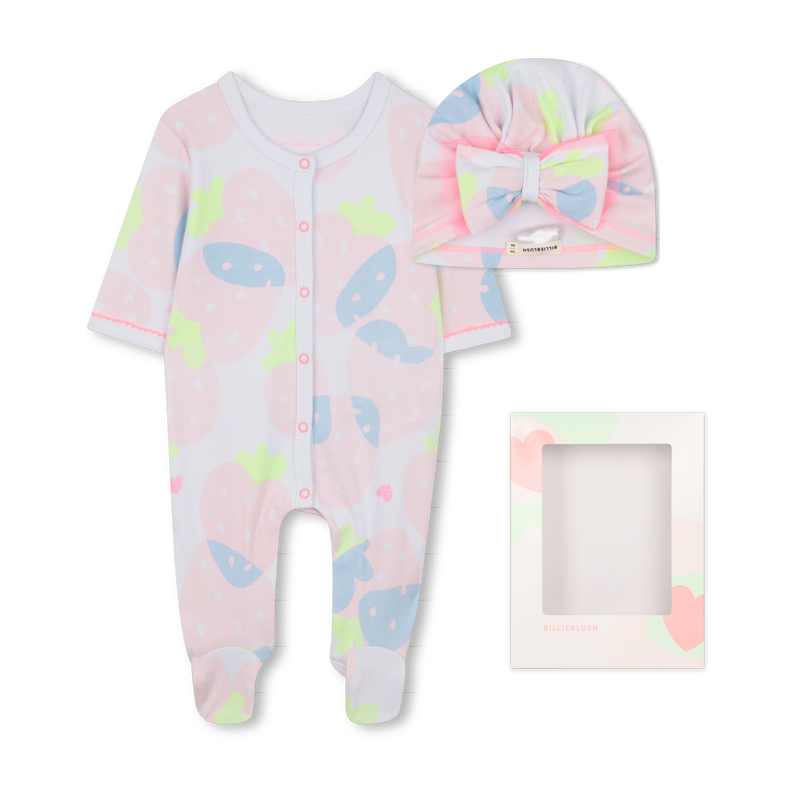 CONJUNTO DE PIJAMA E CHAP&Eacute;U BILLIEBLUSH 
                        GIRL