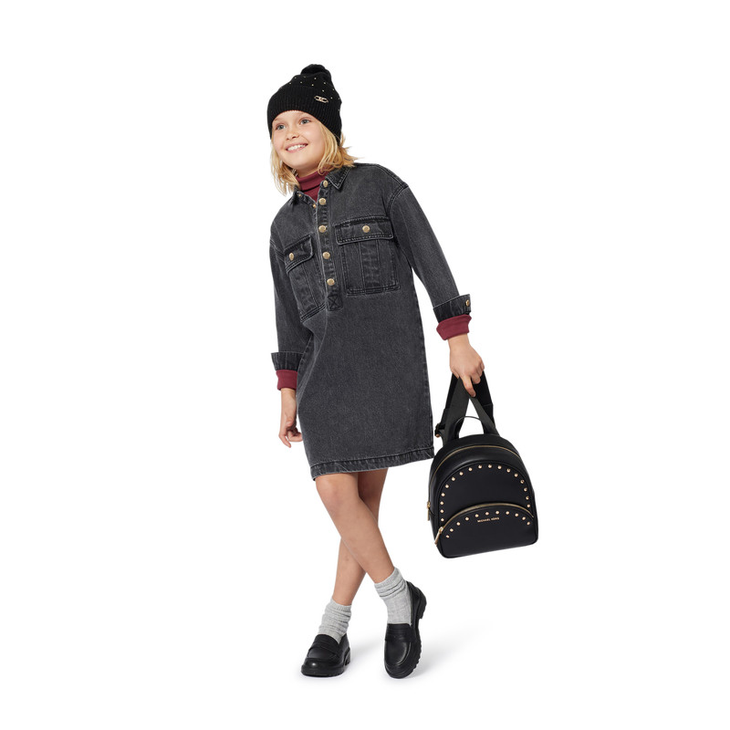 Gorro de malha com pompom MICHAEL KORS 
                    GIRL