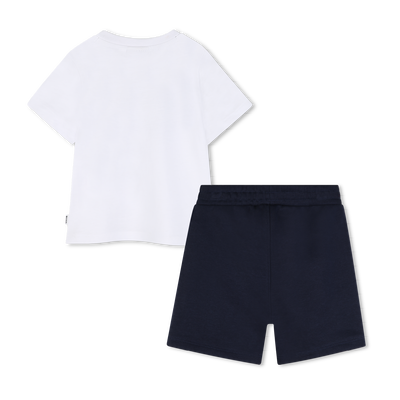 CONJUNTO DE T-SHIRTS E CAL&Ccedil;&Otilde;ES BERMUDAS BOSS BOY