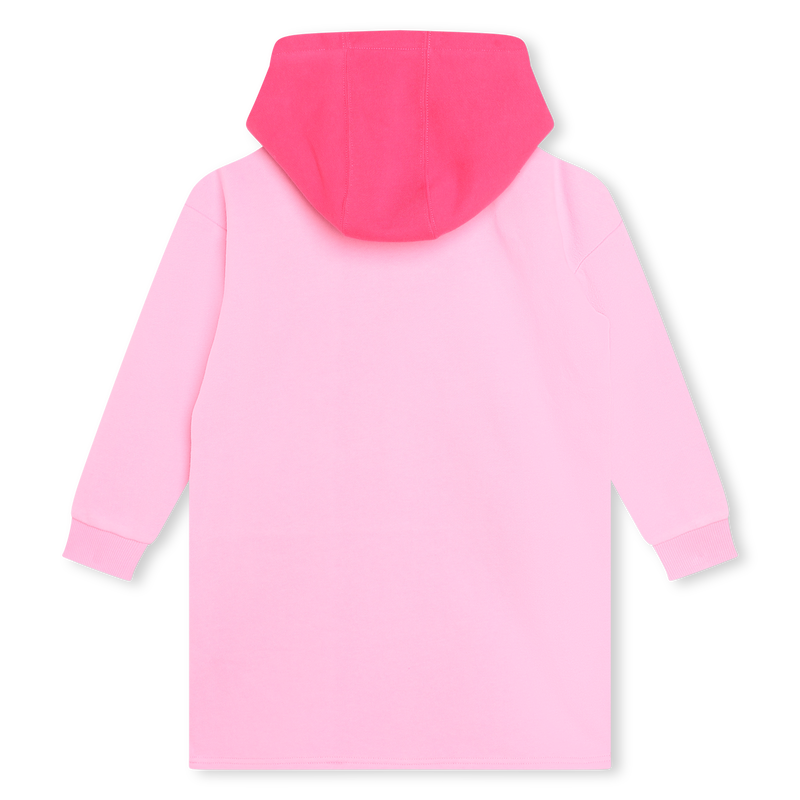 Hooded fleece dress THE MARC JACOBS 
                    GIRL