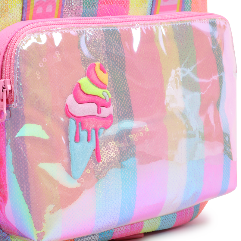 Sequin ice cream backpack BILLIEBLUSH 
                    GIRL