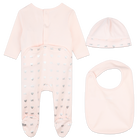 Pijama, gorro e babete algod&atilde;o MICHAEL KORS 
                    GIRL