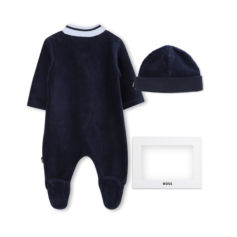 Conjunto de pijama e chapéu BOSS 
                    BOY