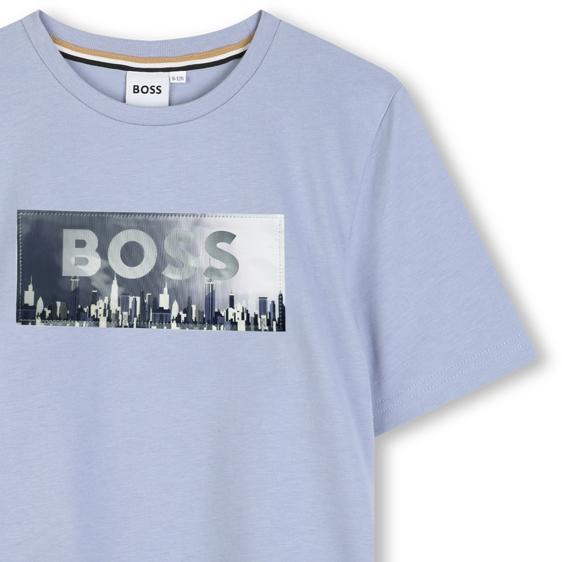 T-shirt de manga curta BOSS 
                        MENINO