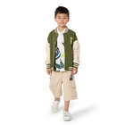 Bermudas com bolsas de remendo KENZO KIDS 
                    BOY