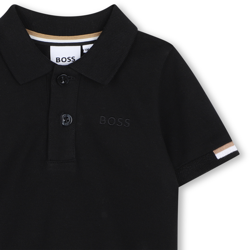 Polo de manga curta BOSS 
                        BOY