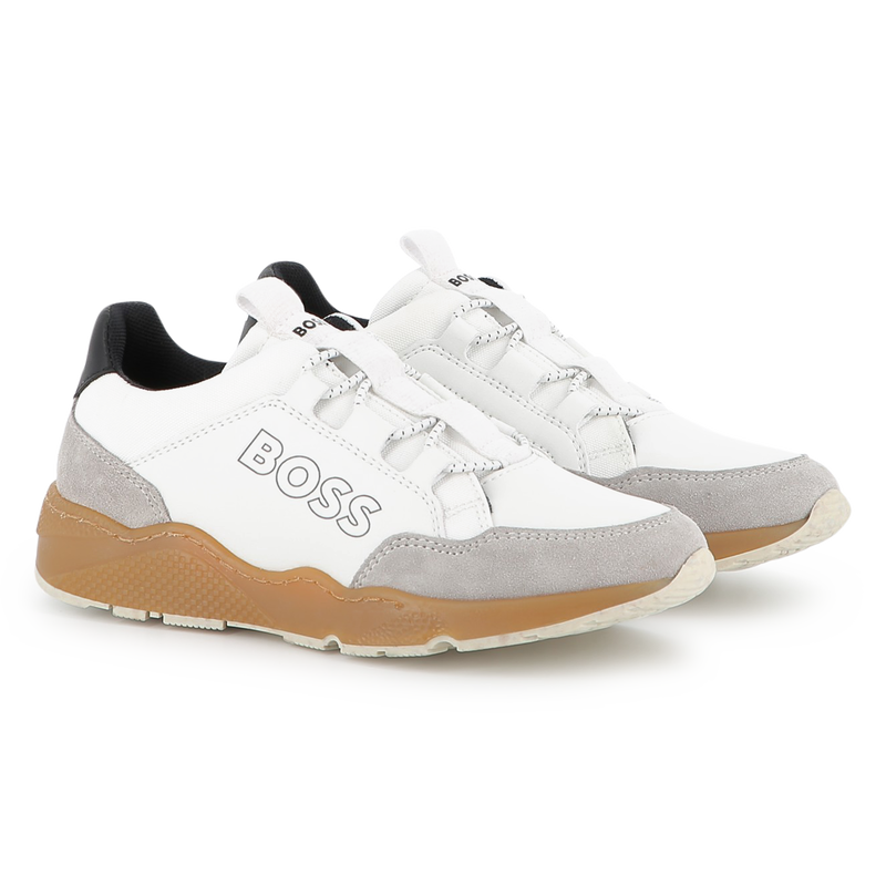 T&ecirc;nis sint&eacute;tico e de lona BOSS 
                        BOY