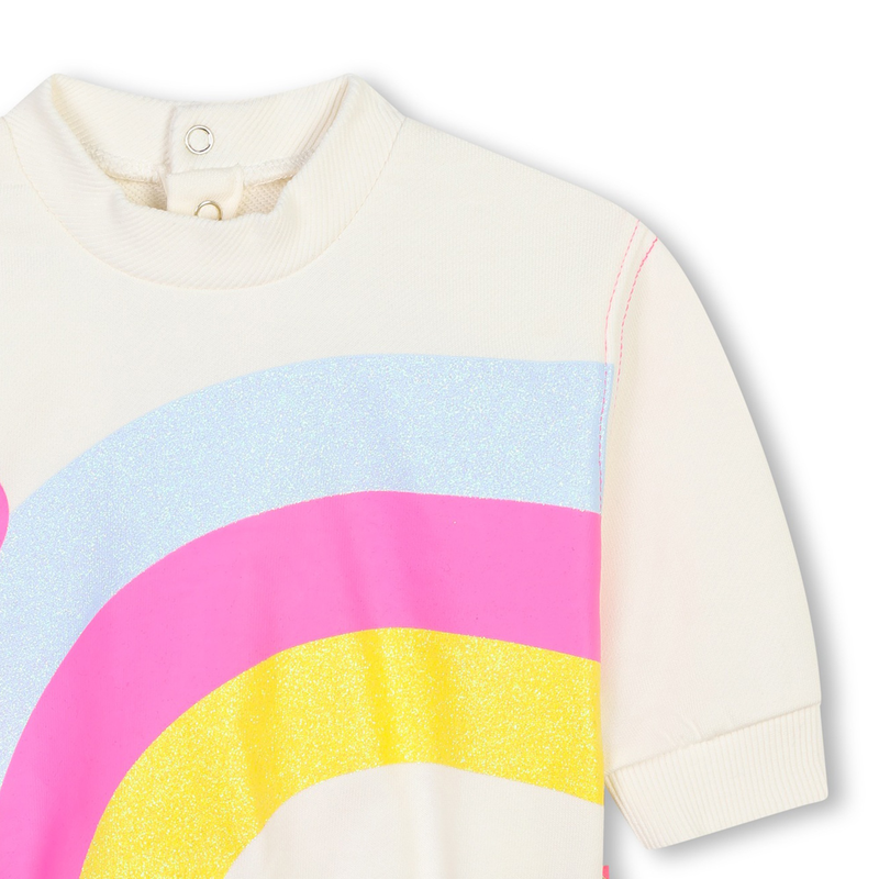 Sweatshirt em molet&atilde;o BILLIEBLUSH 
                        GIRL