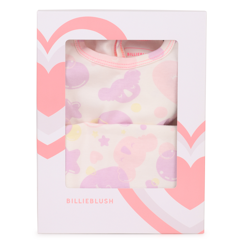 Conjunto de pijama e babador BILLIEBLUSH 
                        GIRL