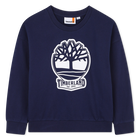 Sweatshirt com log&oacute;tipo, AZUL MEDIEVAL, hi-res