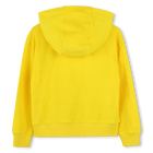 Cardig&atilde; de jogging em felpa KENZO KIDS 
                    GIRL