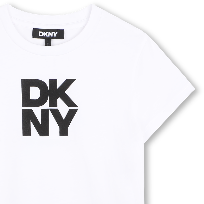 Camiseta de mangas curtas DKNY 
                        GIRL