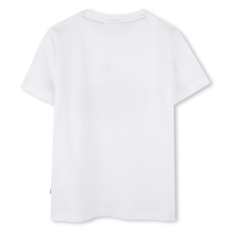Short-sleeved cotton T-shirt BOSS 
                    BOY