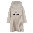 Trench coat forrado KARL LAGERFELD KIDS 
                    MENINA