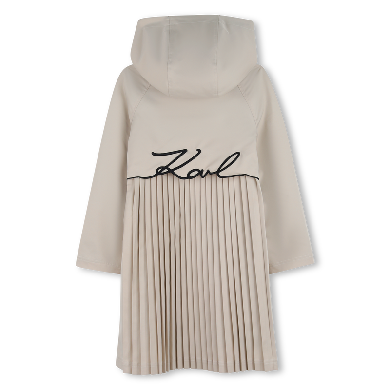 TRENCH COAT FORRADO KARL LAGERFELD KIDS 
                        GIRL