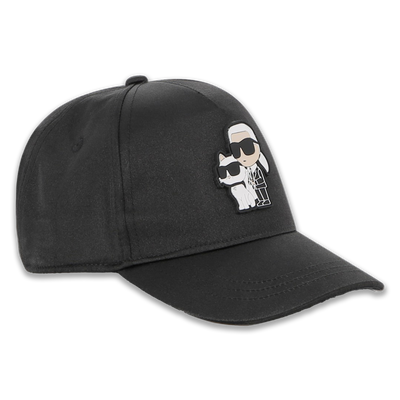 Boné de cetim brilhante KARL LAGERFELD KIDS GIRL