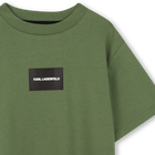 T-shirt de manga curta KARL LAGERFELD KIDS 
                    BOY