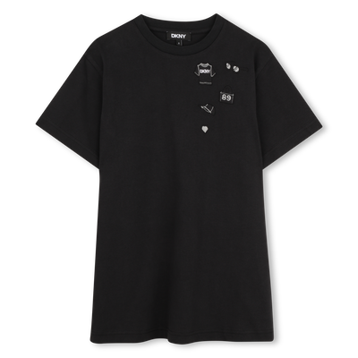 VESTIDO DE MANGA CURTA DKNY GIRL