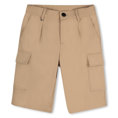 Bermudas lisas com bolsos BOSS BOY