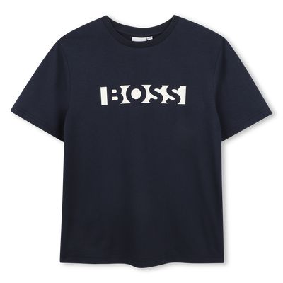T-SHIRT MANGAS CURTAS BOSS MENINO