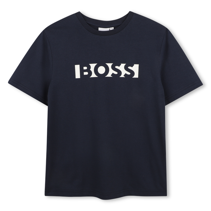 T-SHIRT MANGAS CURTAS BOSS 
                        MENINO