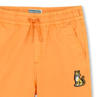 Bermudas algod&atilde;o com emblema KENZO KIDS 
                    BOY