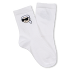 Meias jacquard KARL LAGERFELD KIDS 
                    UNISEX