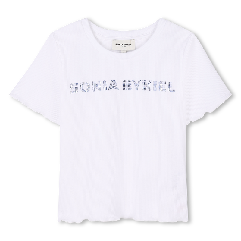T-shirt de manga curta SONIA RYKIEL 
                        GIRL