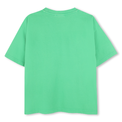 T-shirt em algod&atilde;o lavado HUGO BOY