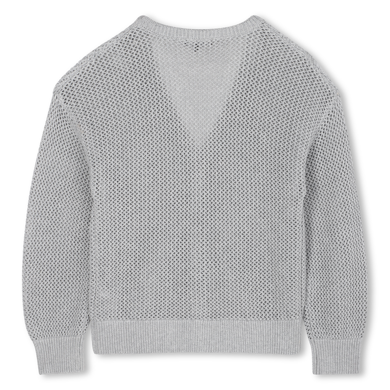 Cardig&atilde; de malha DKNY 
                        GIRL