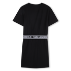 Vestido t-shirt KARL LAGERFELD KIDS 
                    GIRL