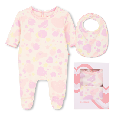 Conjunto de pijama e babador BILLIEBLUSH MENINA