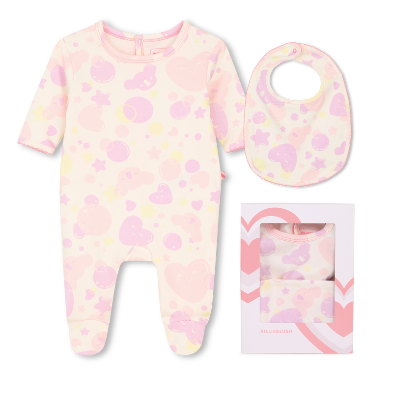 Conjunto de pijama e babador BILLIEBLUSH 
                        GIRL