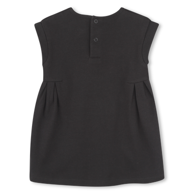 Flared dress with illustration KARL LAGERFELD KIDS GIRL