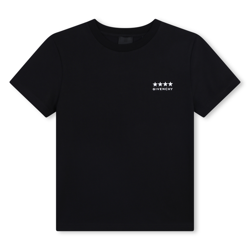T-shirt estrelas e logótipos GIVENCHY 
                    BOY