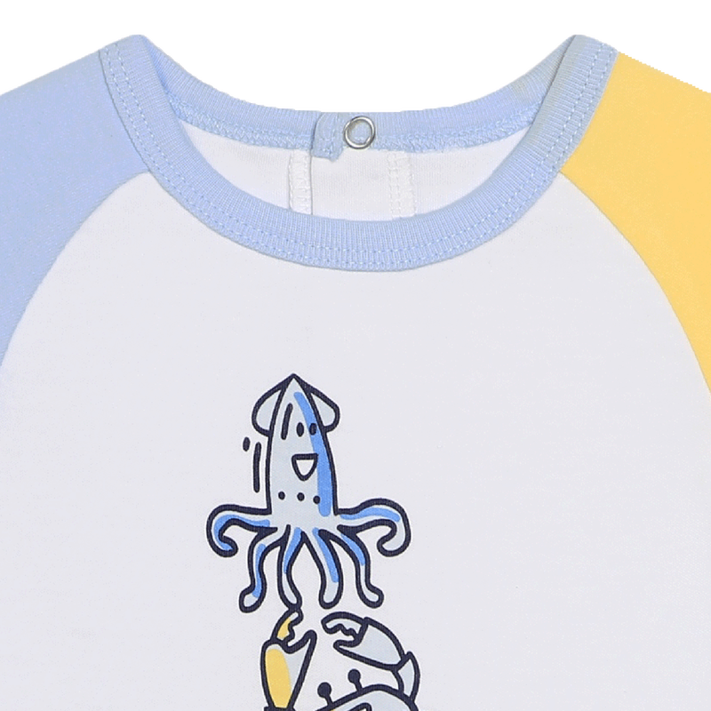 Macacão com estampado KENZO KIDS 
                    BOY