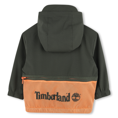 Zip-up hooded windbreaker TIMBERLAND BOY