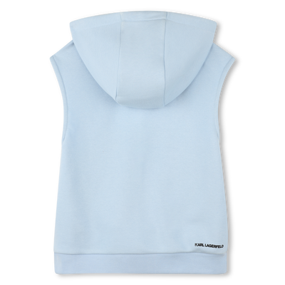 Sweatshirt com capuz KARL LAGERFELD KIDS BOY