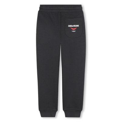 Calças de lã com cós elástico ZADIG & VOLTAIRE BOY