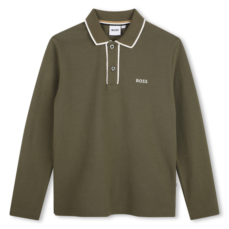 Polo de mangas longas BOSS 
                        BOY