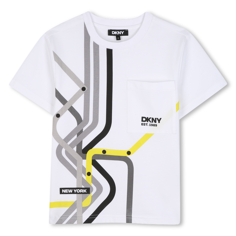 Camiseta de mangas curtas DKNY 
                        BOY