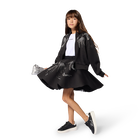 Cardigan de gola alta KARL LAGERFELD KIDS 
                    GIRL