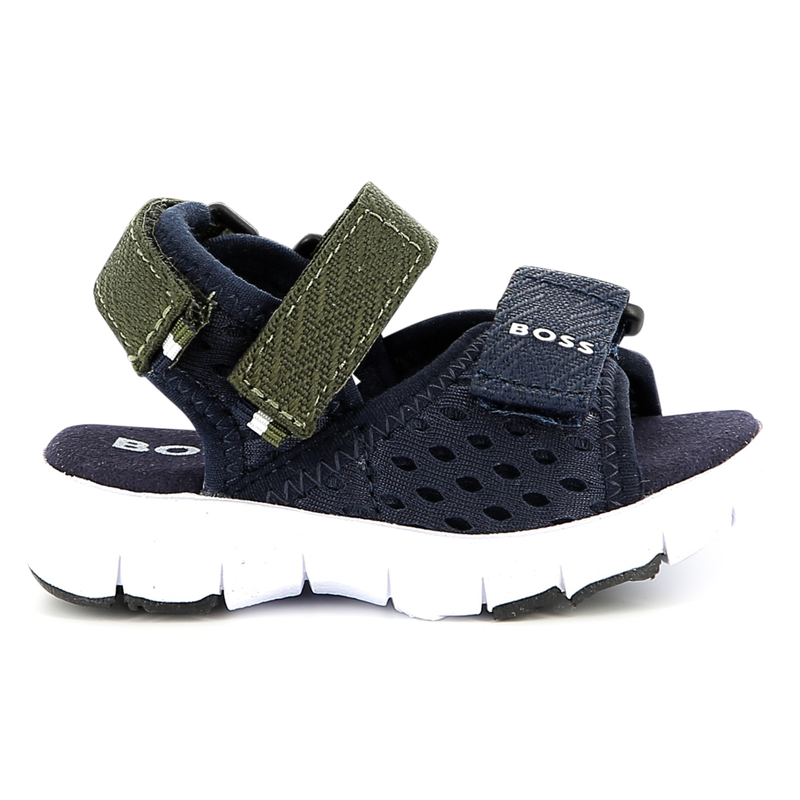 Sand&aacute;lias com velcro BOSS 
                        BOY