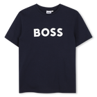 Camiseta de mangas curtas, AZUL MARINHO, hi-res