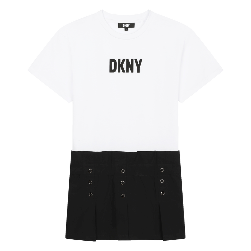 Vestido de manga curta DKNY 
                    GIRL