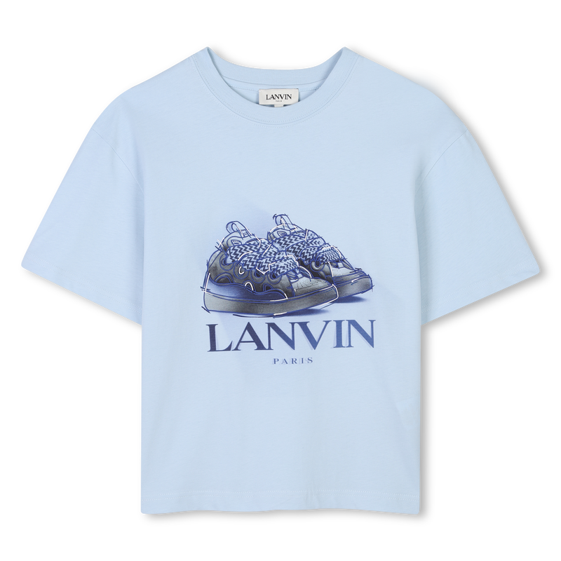 Short-sleeved cotton T-shirt LANVIN 
                    BOY