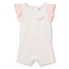 Macac&atilde;o curto em felpa KENZO KIDS 
                    MENINA