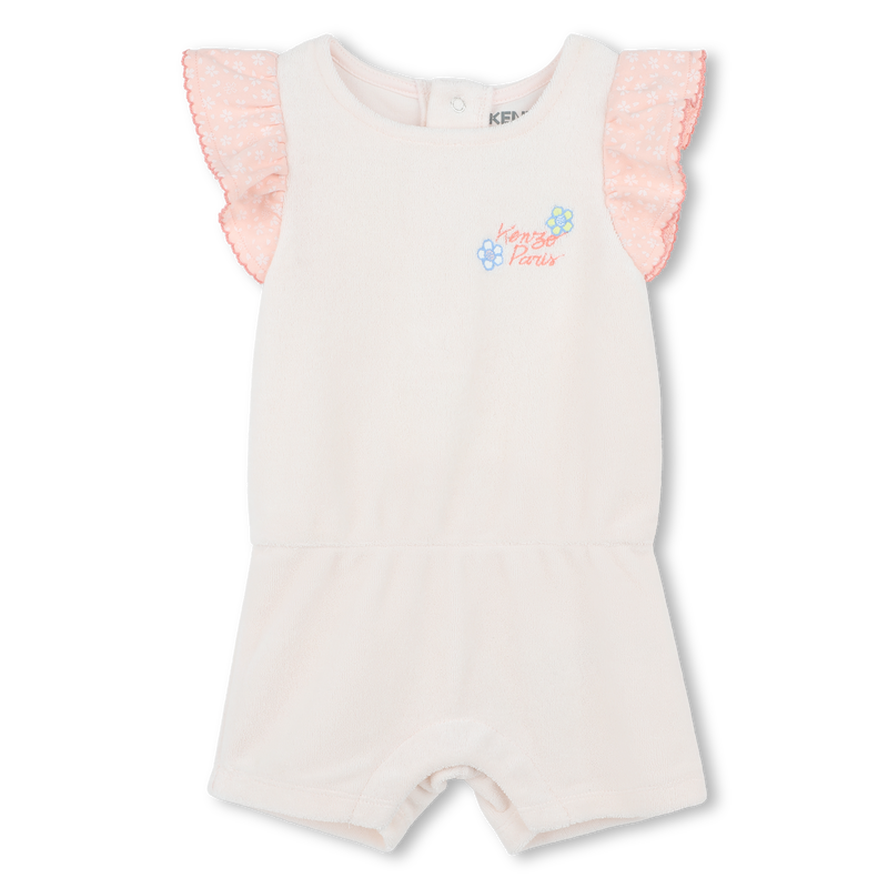 Macac&atilde;o curto em felpa KENZO KIDS 
                        GIRL