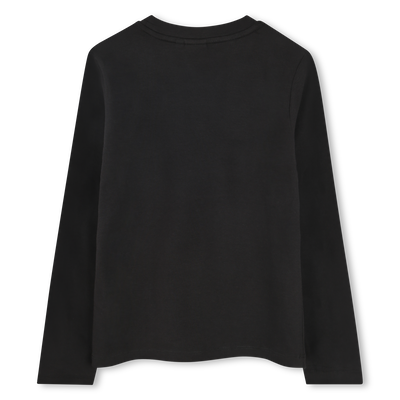 T-shirt de algod&atilde;o maiorit&aacute;rio BOSS GIRL